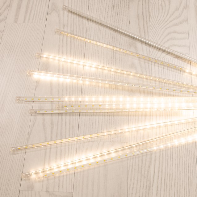 10PC 540LED Meteor Shower Light -Warm White 10PC 540LED Meteor Shower Light -Warm White