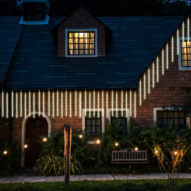 10PC 540LED Meteor Shower Light -Warm White 10PC 540LED Meteor Shower Light -Warm White