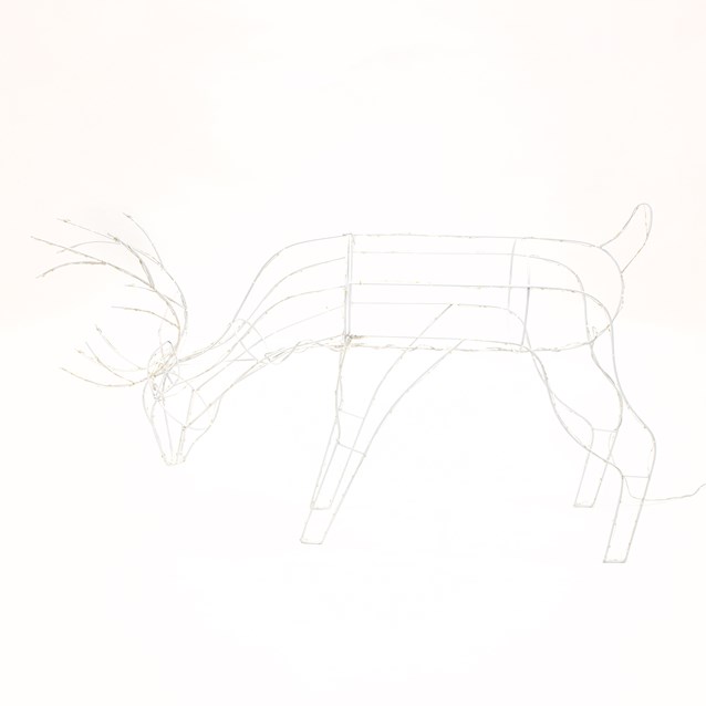 250 LED Light Up Grazing Reindeer - 65cm Tall 250 LED Light Up Grazing Reindeer - 65cm Tall