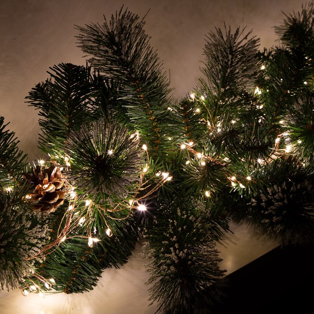 8M 680 Micro LED Rose Gold Cluster String Lights 8M 680 Micro LED Rose Gold Cluster String Lights