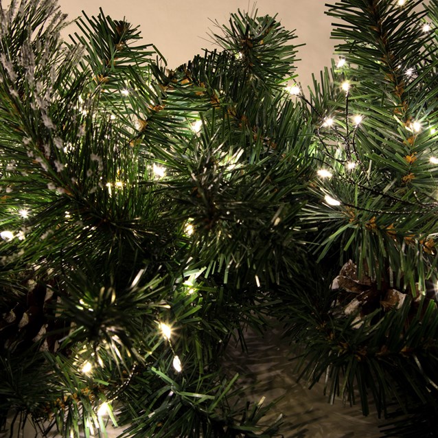 8M 680 Micro LED Green Cluster String Lights-WW 8M 680 Micro LED Green Cluster String Lights-WW