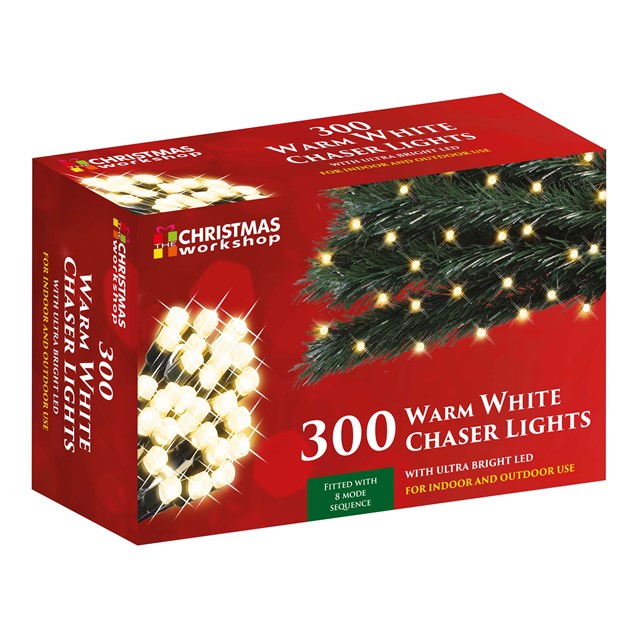 300 LED Warm White Chaser Lights 300 LED Warm White Chaser Lights