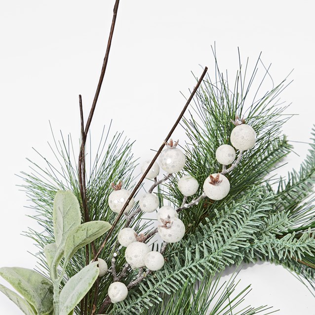 Winter Berry Pine Artificial Christmas Garland Winter Berry Pine Artificial Christmas Garland
