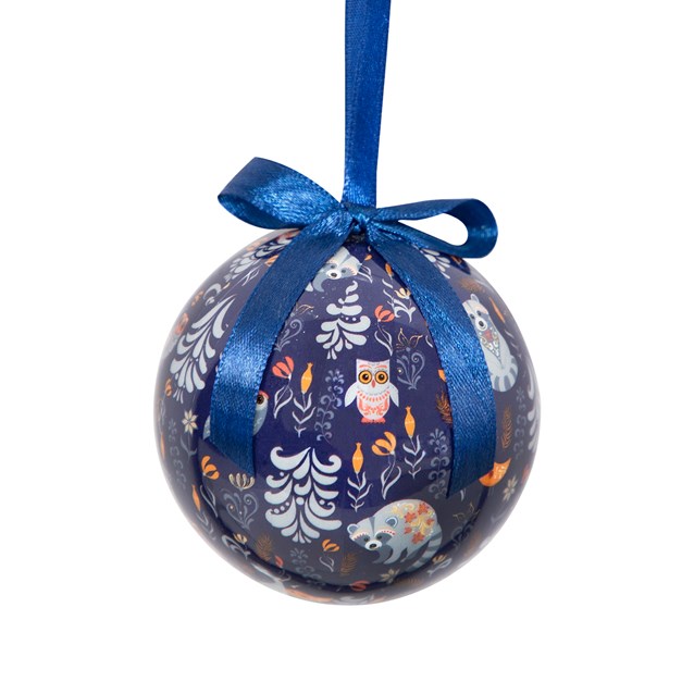 14pc Navy Blue Festival Animal Baubles 14pc Navy Blue Festival Animal Baubles