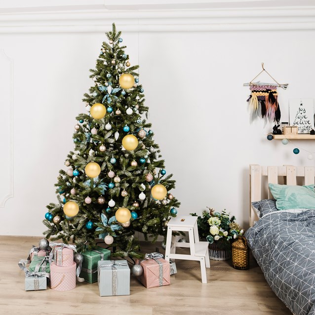 3PK 15cm Gold Traditional Matt Bauble 3PK 15cm Gold Traditional Matt Bauble