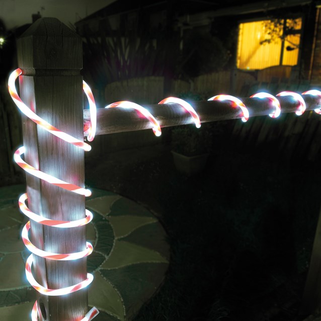 5M 120 LED Candy Cane Rope Lights 5M 120 LED Candy Cane Rope Lights
