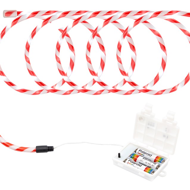 5M 120 LED Candy Cane Rope Lights 5M 120 LED Candy Cane Rope Lights