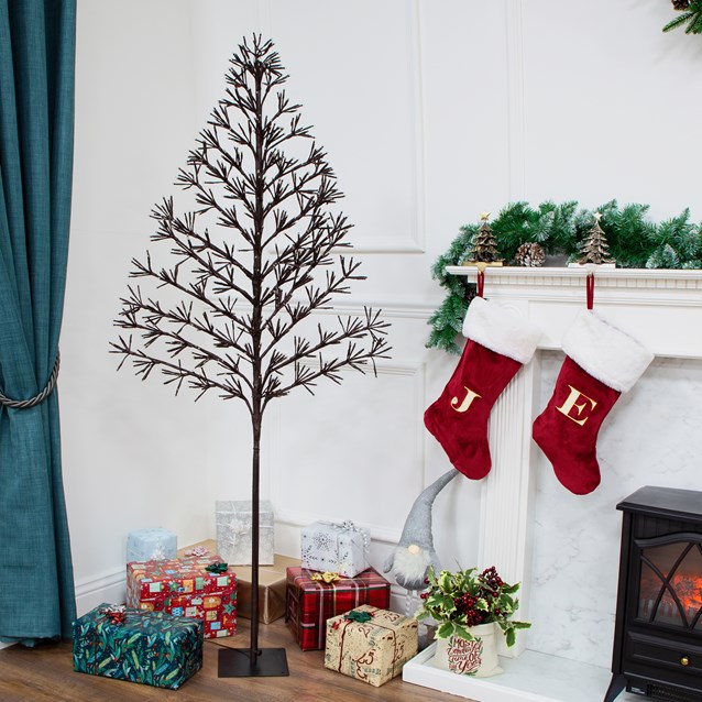 1.8M Light Up Twinkling Starburst Tree 744 led