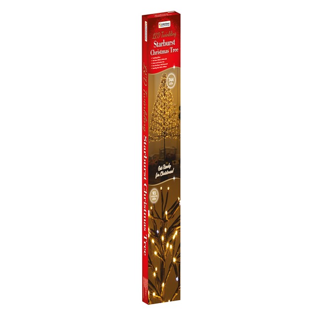 1.8M 744 LED's Twinkling Starburst Tree 1.8M 744 LED's Twinkling Starburst Tree