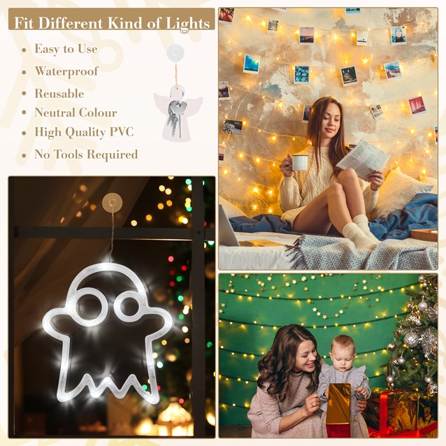 40PC 40 x 20mm Suction Cup Light Hooks 40PC 40 x 20mm Suction Cup Light Hooks