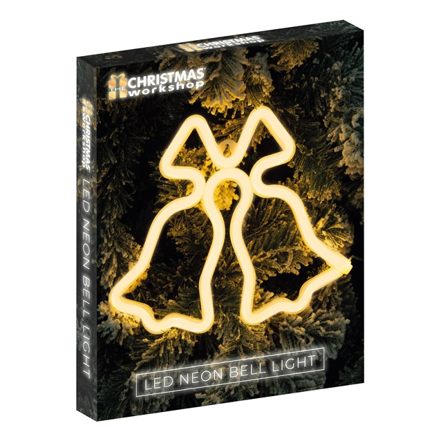 Christmas Bell LED Neon Hanging Sign Light Christmas Bell LED Neon Hanging Sign Light