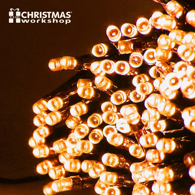 200 LED Chaser Plug In Timer Lts -Warm Gold 200 LED Chaser Plug In Timer Lts -Warm Gold