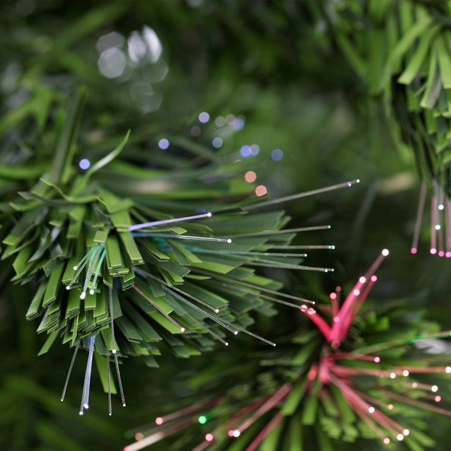 5ft Green Fibre Optic Christmas Tree 5ft Green Fibre Optic Christmas Tree