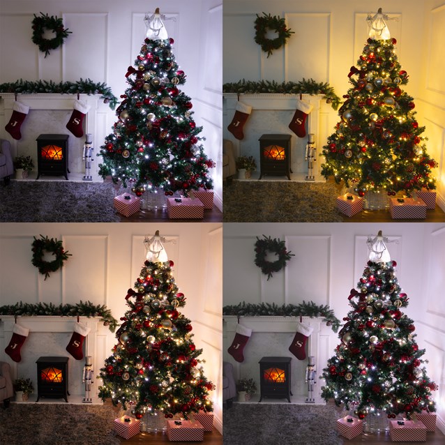 200 LED W.White and B. White Chaser Lights 200 LED W.White and B. White Chaser Lights