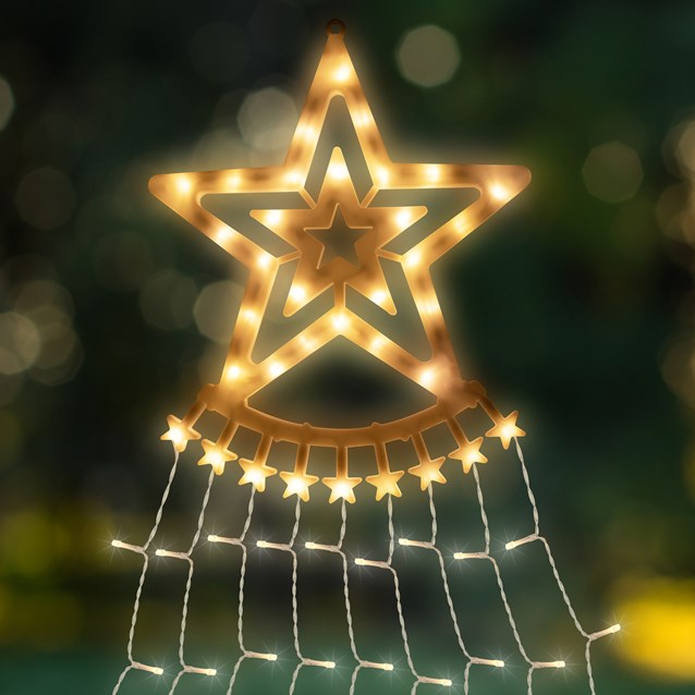 3.5M Star Tail Lights -2 Cols;W.White & B.White 3.5M Star Tail Lights -2 Cols;W.White & B.White