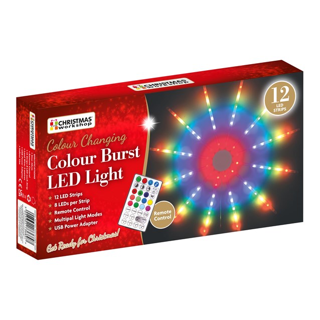 60cm Firework Colour Burst Star Light 60cm Firework Colour Burst Star Light