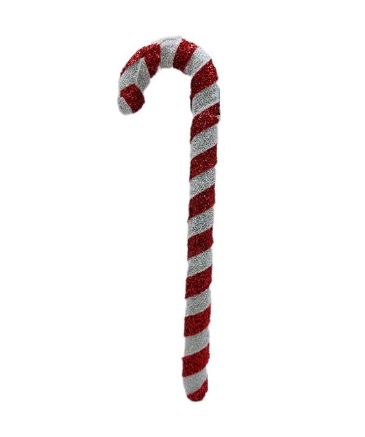 38cm White & Red Candy Cane Xmas Tree Deco 38cm White & Red Candy Cane Xmas Tree Deco