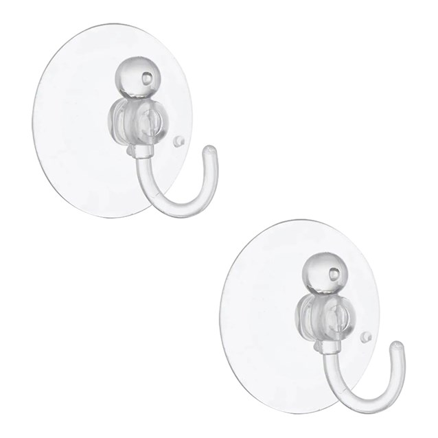 2PK Dia.Size 8 cm Suction Cup Hook 2PK Dia.Size 8 cm Suction Cup Hook