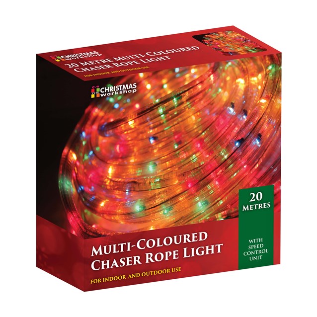 20m Multi-Coloured Rope Light 20m Multi-Coloured Rope Light
