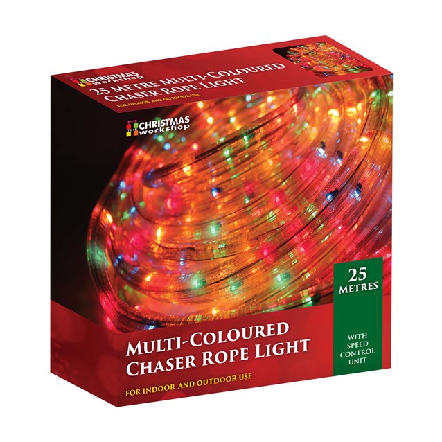 25M Multi-Coloured Rope Light 25M Multi-Coloured Rope Light