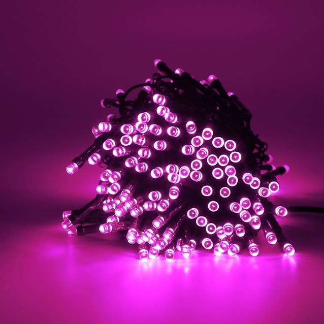 100 LED Pink Chaser Lights 100 LED Pink Chaser Lights