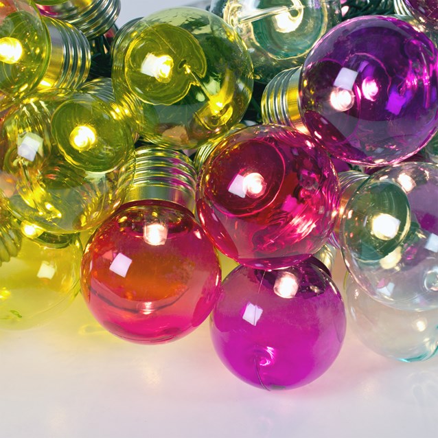50 LED Party String Lights - Multi-Colour 50 LED Party String Lights - Multi-Colour