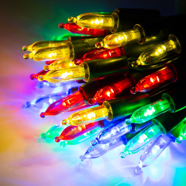 40 Shadeless Multi Colour LED Fairy Lights 40 Shadeless Multi Colour LED Fairy Lights