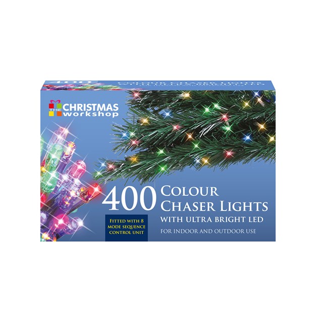 400 LED Multi Coloured Chaser Lights 400 LED Multi Coloured Chaser Lights