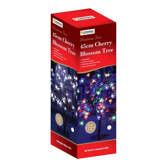 45CM 48 LED Blossom Tree - Multi Coloured 45CM 48 LED Blossom Tree - Multi Coloured