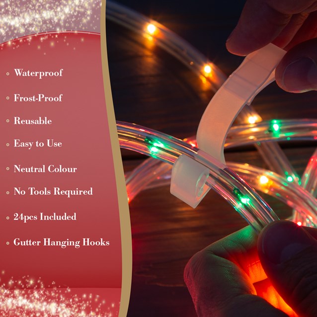 20PC Large Gutter Hooks 20PC Large Gutter Hooks