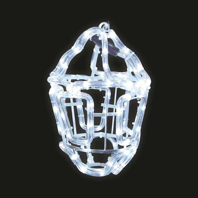 4M Lantern Silhouette LED Rope Light - White 4M Lantern Silhouette LED Rope Light - White