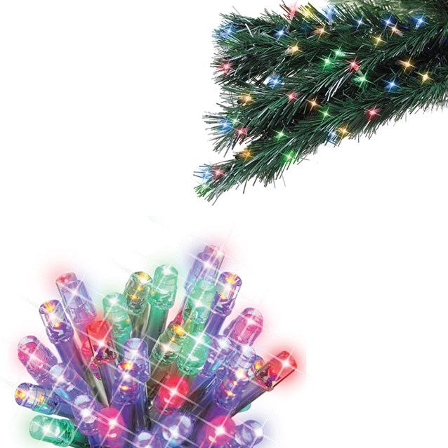 100 LED Multi-Coloured Chaser Lights 100 LED Multi-Coloured Chaser Lights