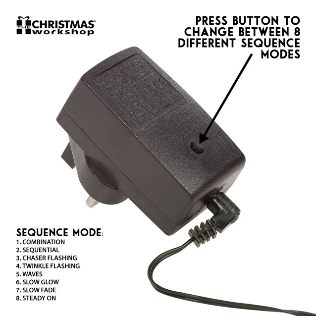 100 LED Multi-Coloured Chaser Lights 100 LED Multi-Coloured Chaser Lights