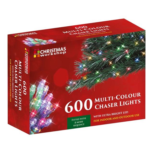 600 LED  Multi-Coloured Chaser Lights 600 LED  Multi-Coloured Chaser Lights