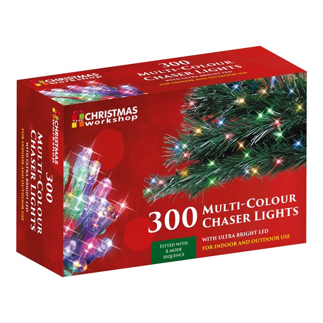 300 LED  Multi Coloured Chaser Lights 300 LED  Multi Coloured Chaser Lights