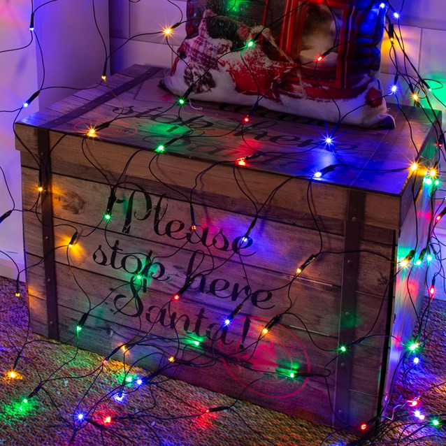 108 LED Net Static Light - Multi Coloured 108 LED Net Static Light - Multi Coloured