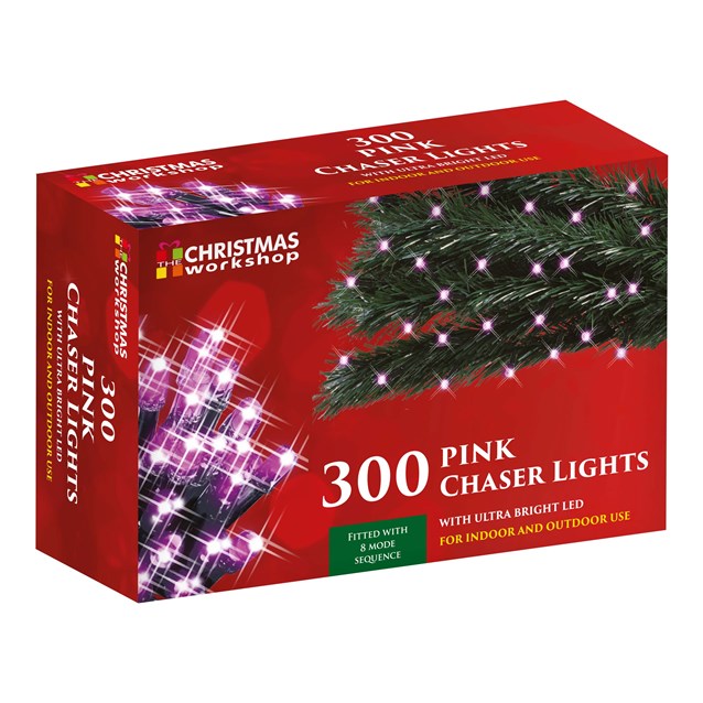 300 LED Pink Chaser Lights 300 LED Pink Chaser Lights