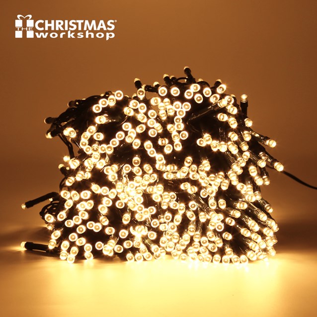 400 LED Battery Operated Timer Lights - Warm White 400 LED Battery Operated Timer Lights - Warm White