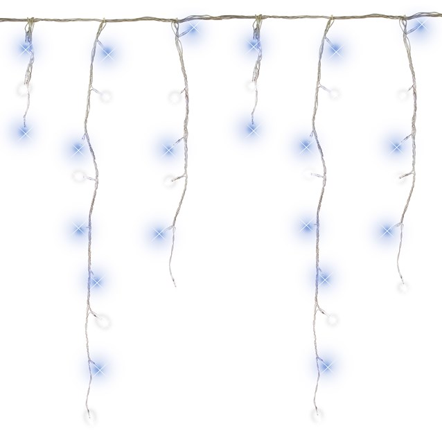 360 LED Icicle Chaser Lights - Blue & White 360 LED Icicle Chaser Lights - Blue & White