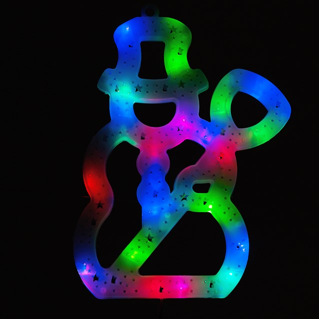 30CM 20LED Colour Window Light - Snowman 30CM 20LED Colour Window Light - Snowman
