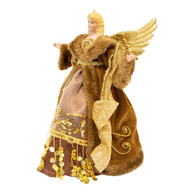 12" Copper Tree Top Angel 12" Copper Tree Top Angel