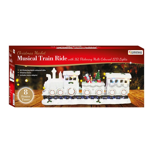 Xmas Train with Flickering LED and Musicals Xmas Train with Flickering LED and Musicals