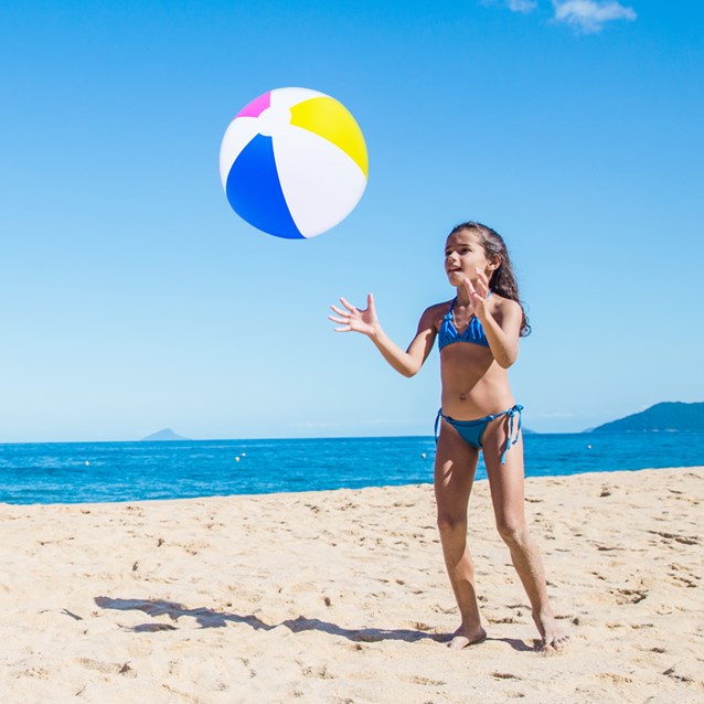Inflatable 40CM Matte Beach Ball Inflatable 40CM Matte Beach Ball
