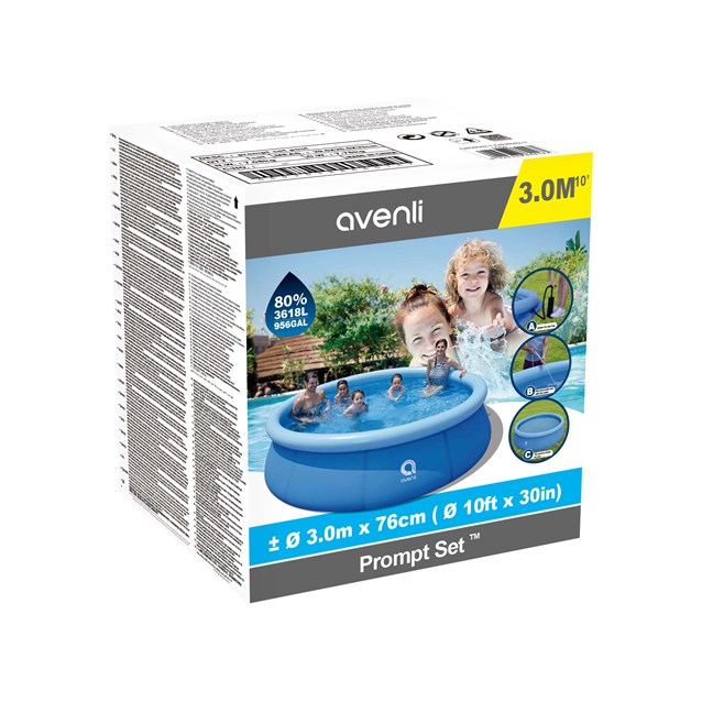 Prompt Set Pool - Extra Large 10ft Prompt Set Pool - Extra Large 10ft