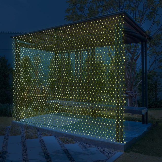 180 LED Net Chaser Light - Warm White 180 LED Net Chaser Light - Warm White