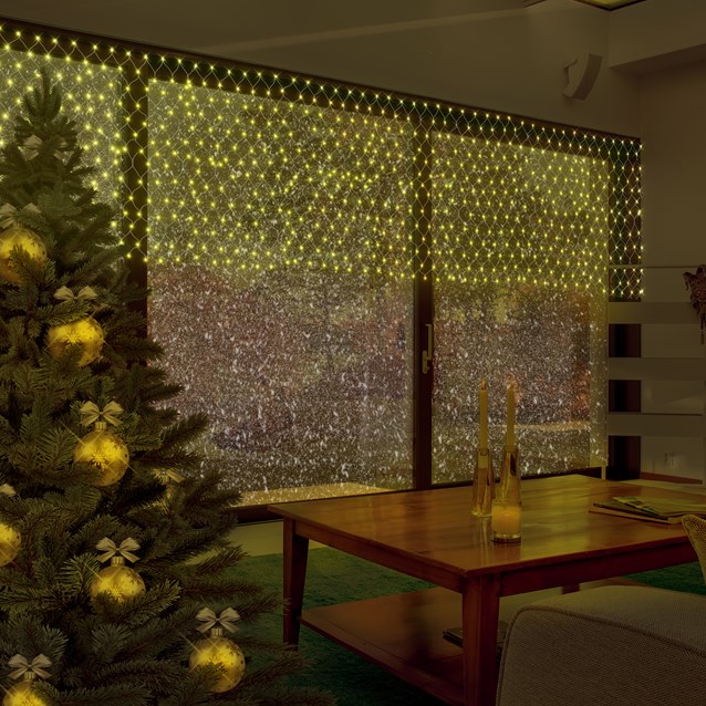 180 LED Net Chaser Light - Warm White 180 LED Net Chaser Light - Warm White