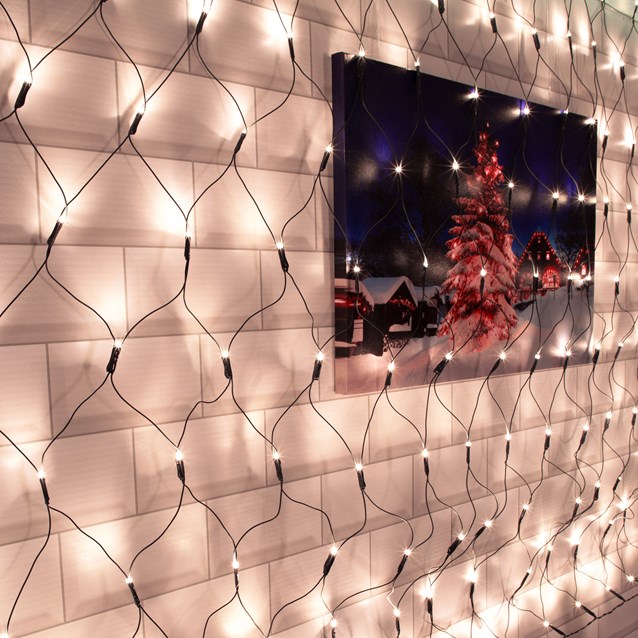 360 LED Net Chaser Light - White 360 LED Net Chaser Light - White