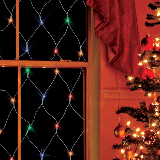 360 LED Net Chaser Lights- Multi Coloured 360 LED Net Chaser Lights- Multi Coloured