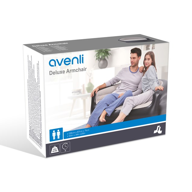 Deluxe Double Inflatable Armchair Sofa Deluxe Double Inflatable Armchair Sofa