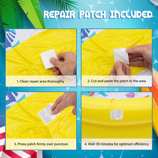 Sun Club Sea Animal 2 Ring Pool - Yellow Sun Club Sea Animal 2 Ring Pool - Yellow